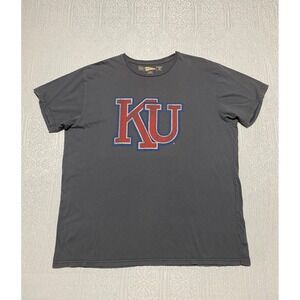 Kansas Jayhawks Shirt Mens XL NCAA Basketball KU Tee Distant Replays USA